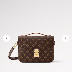 ✨ FULL SET ✨ LV Monogram Pochette Métis + Receipt & Box